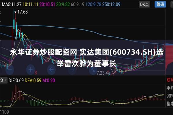 永华证券炒股配资网 实达集团(600734.SH)选举雷欢骅为董事长